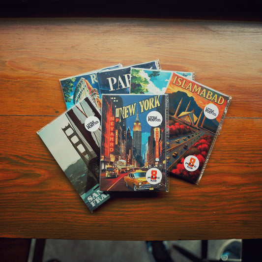 Postcards of the World - Set of 8